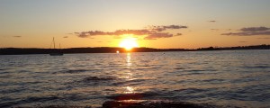 niles beach sunset